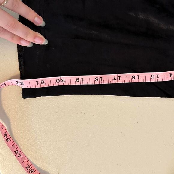 VINTAGE Y2K BCBG Women's Black Velour Tracksuit - Picture 6 of 8